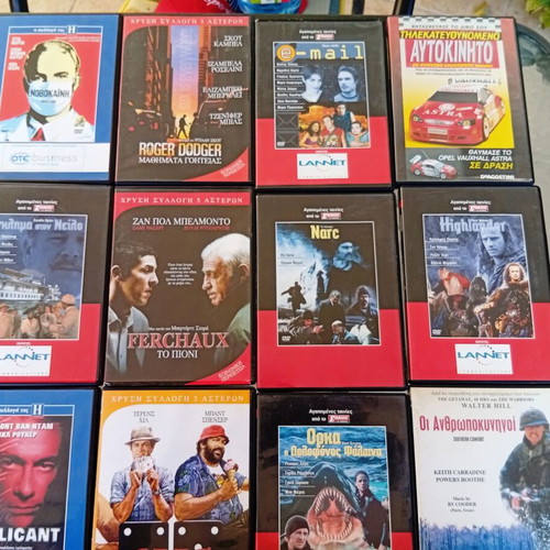 Classic DVD movies like new, 60 pieces