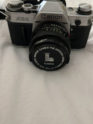 Φωτογραφική μηχανή Canon AE-1 μεταχειρισμένη, συλλεκτική από Ολυμπιακούς Αγώνες 1980