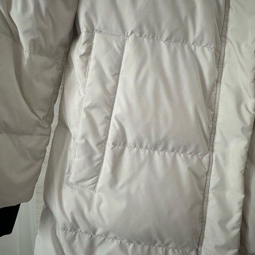 Moose Knuckles Power Puff white women's parka L like new