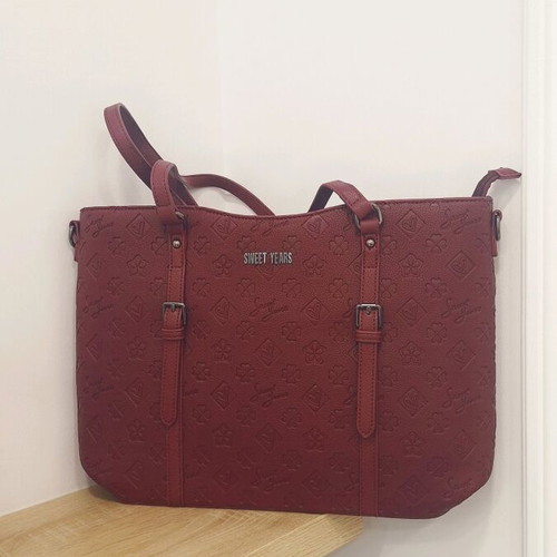 Sweet Years Shoulder Bag New Bordeaux