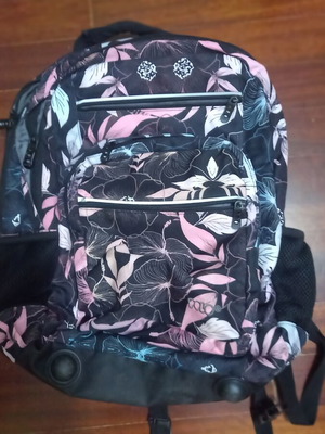 Polo school backpack with 4 compartments and side pockets