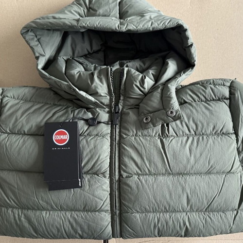 Colmar Down Jacket new men's winter green, L, down and feather filling