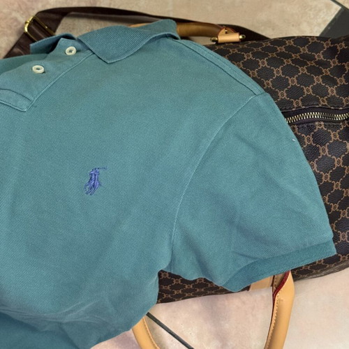 Polo Ralph Lauren green polo shirt XS