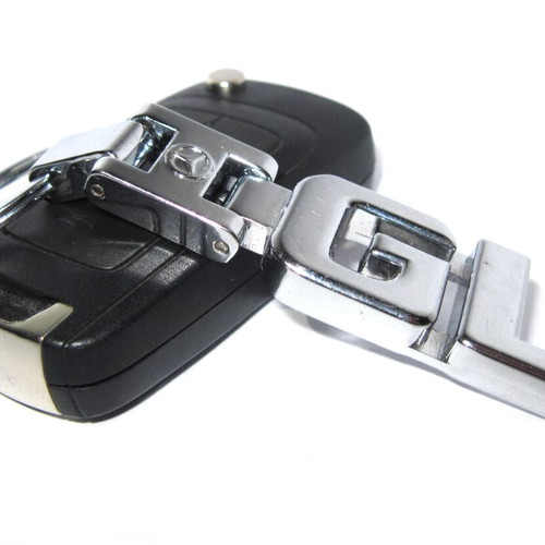 Metal car keychain for Mercedes GL new