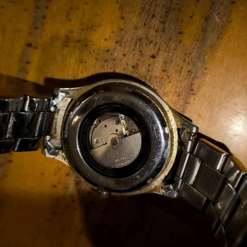 John Jbeili antique watch used, men's, silver