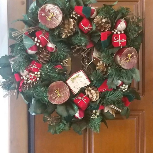 Christmas wreath new, diameter 40cm