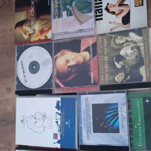 62 foreign music CDs, bundle
