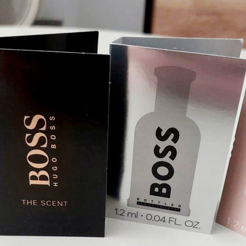 Hugo Boss Premium Perfume Samples Set of 4 New Authentic