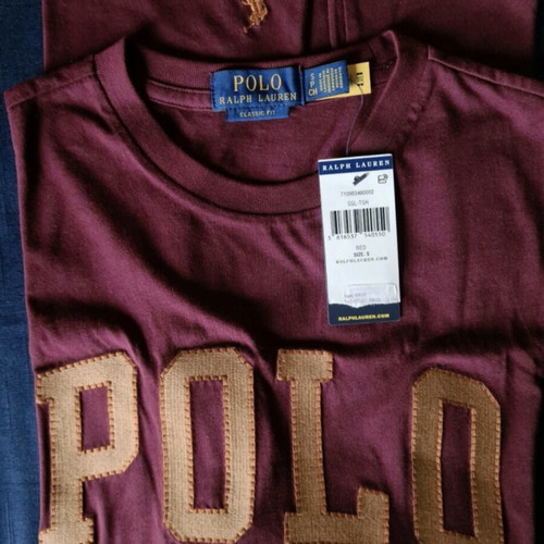 Polo T-shirt Ralph Lauren classic fit size S new