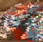  Ολοσωμο μαγιο floral με cut out