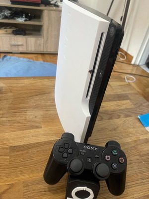 PlayStation 3 Slim Pure White κονσόλα σαν καινούργιο, 4GB - 320GB