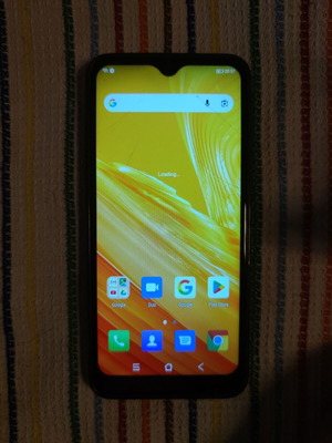 Blackview A60 Pro smartphone μεταχειρισμένο με σπασμένο εξωτερικό κρύσταλλο οθόνης