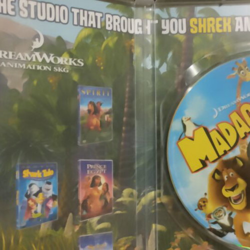 Madagascar DVD used, adventure animation