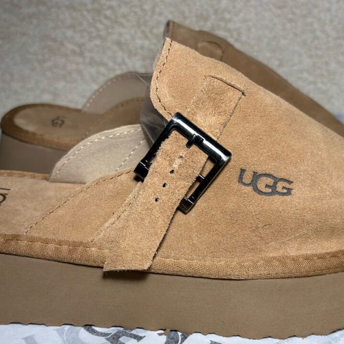 UGG GoldenGlow platform sandals brand new, chestnut color size 42