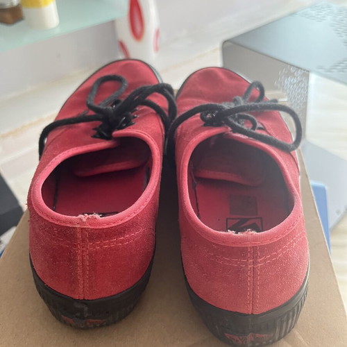 Vans sneakers used, size 39, red