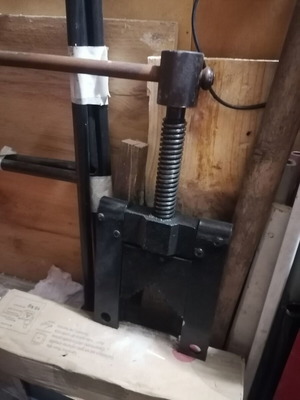 Pipe Vice used, fully functional