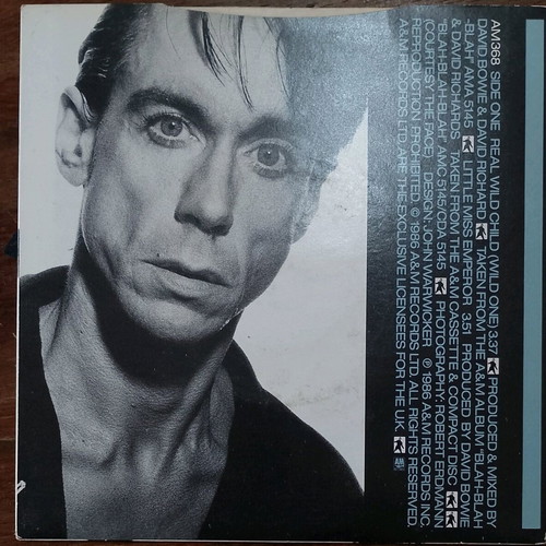 Iggy Pop Real Wild Child 7" single used, punk