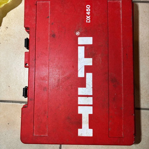 Hilti DX 450 nail gun used semi-automatic cartridge