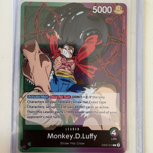 Monkey.D.Luffy EB02-010 trading card