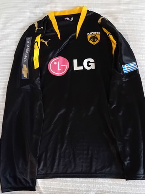 ΑΕΚ Ποδόσφαιρο Φανέλα Puma 2008-2009 Μέγεθος XL Αφόρετη