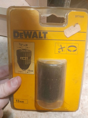 Dewalt DT7002 Τσοκ Ταχείας Πλαστικό 1-13mm 1/2" τελευταίο διαθέσιμο