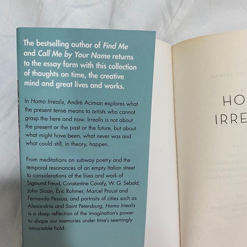 Homo irrealis book new