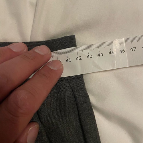 TopMan fabric pants gray like new, size 32