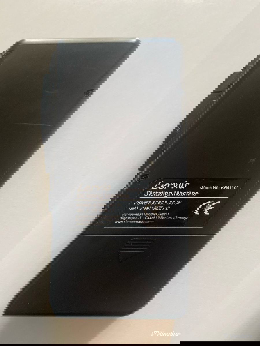 Παλιό Δημοσιογραφικό μαγνητόφωνο Lervia KH… € 65,00 Vendora