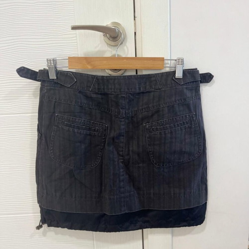 Max & Co Mini Denim Skirt with Belt Detail used, size US4 GB6