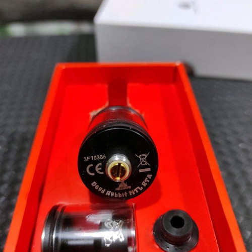 Hellvape Dead Rabbit MTL RTA used, black