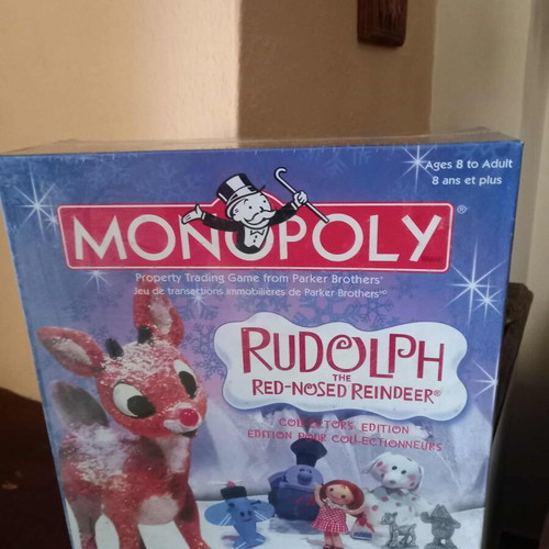 Monopoly Collectors item Rudolph brand new