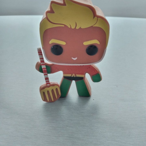 Funko Pop Aquaman Gingerbread Man Marvel collectible like new