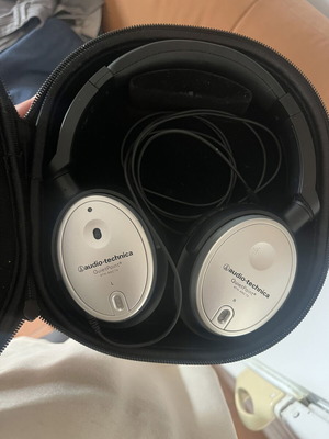 Audio-Technica QuietPoint ATH-ANC7b headphones like new, wired