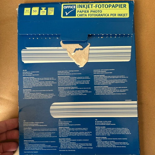 Photo paper for photo printing new