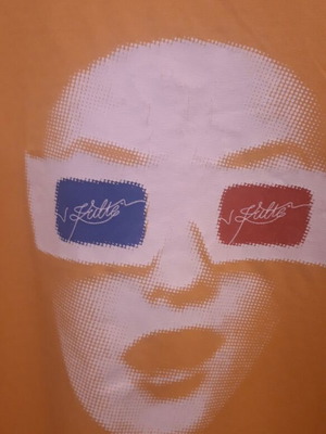 T shirt Kulte made in France yellow size Small used