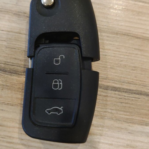 Car Key Case Replacement Kit with 3 Buttons for Audi VAG New