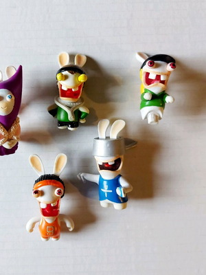 Rabbids figures used, small pack