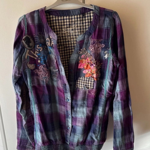 Desigual shirt used, multicolor, size S