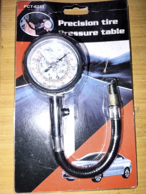 Precision tire pressure gauge new and unused