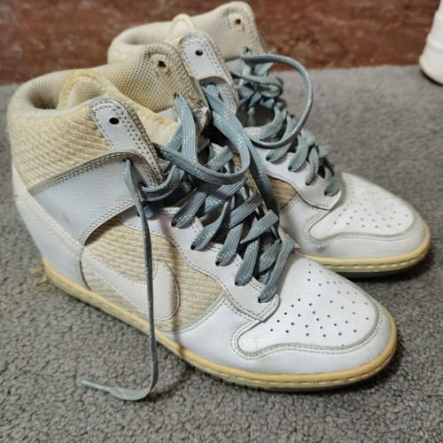 Nike shoes used ankle boots, size 38, white