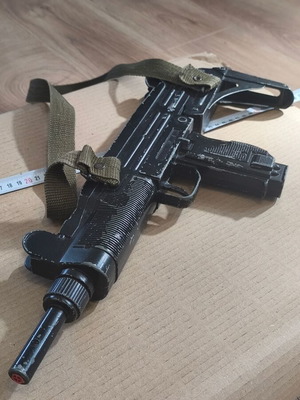 UZI Israel Μεταλλικό Παιχνίδι Καψουλιών 12βολών Μεταχειρισμένο