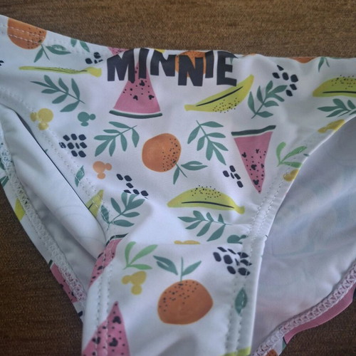 Swimwear bottoms for girls age 8 like new, pack of 2, colorful