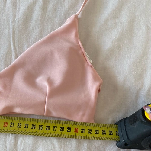 Baby pink bikini top in like new condition