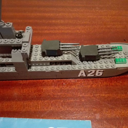 TENTE 0713 Tornado warship used