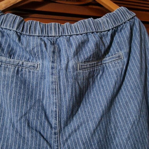 Only Carmakoma striped denim pants new, size M50/32