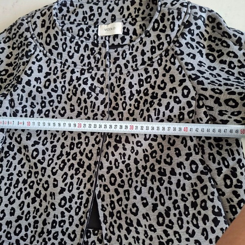 Vicolo jacket coat new, size S, black and grey