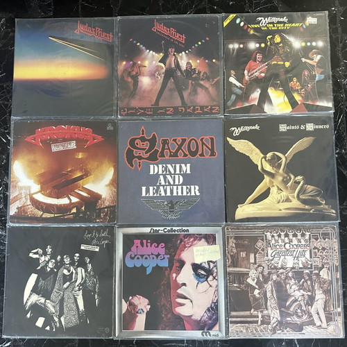 Hardrock Records collection, rock genre