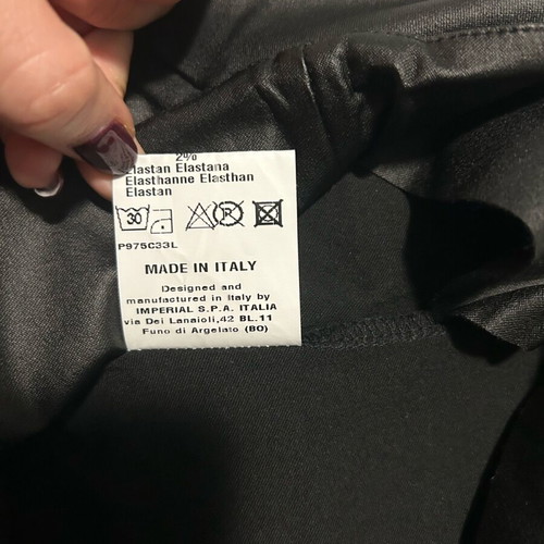 Please high-waisted pants new, size M, black