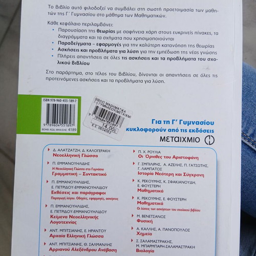 Mathematics Workbook Grade 3 Gymnasium used