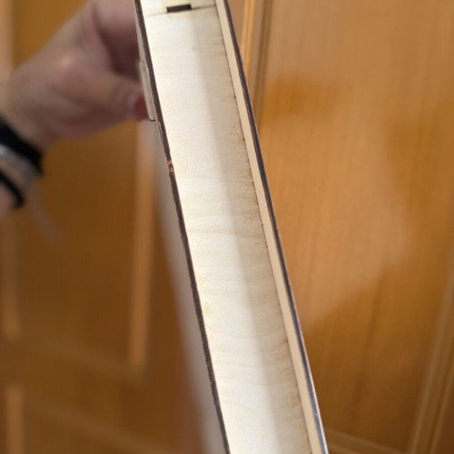 Decorative wooden book box like new